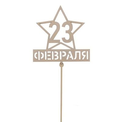 Топпер «С 23 февраля»